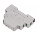 świecznikowy przekaźnik bistabilny BIS-414  230 V do przycisków podświetlanych