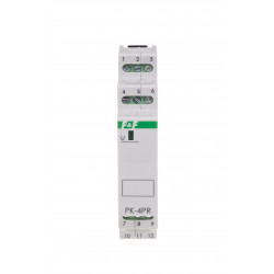 Przekaźnik elektromagnetyczny PK-4PR 24 V do montażu na szynie