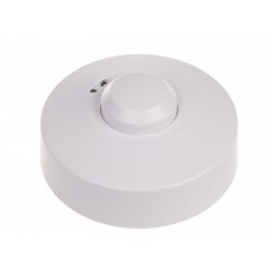 Czujnik ruchu sufitowy DRM-02 radarowy z automatem zmierzchowym