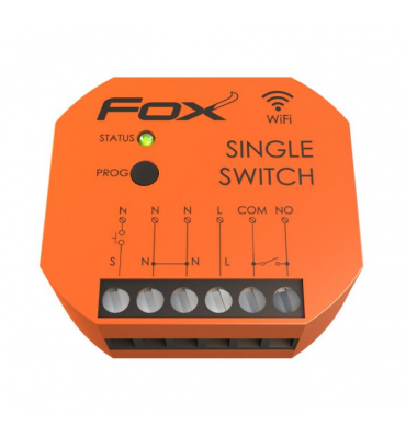 Przekaźnik jednokanałowy Wi-Fi 230 V SINGLE SWITCH