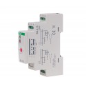 Przekaźnik bistabilny z wyłącznikiem czasowym BIS-413 230 V do montażu na szynie 35 mm