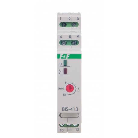 Przekaźnik bistabilny BIS-413 230 V z wyłącznikiem czasowym